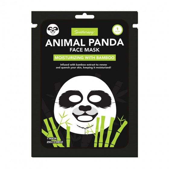 Animal Panda Moisturizing Face Mask with Bamboo