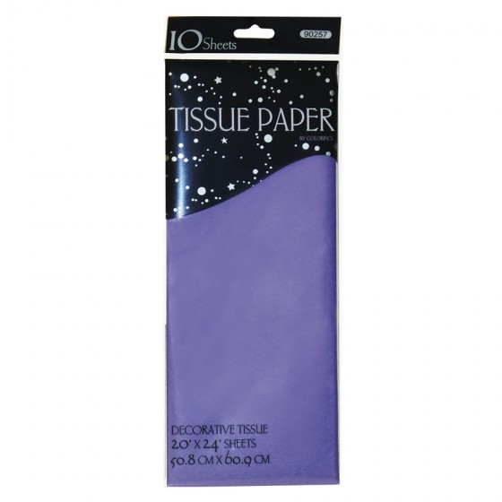 10 CT. Lilac Tissue Paper