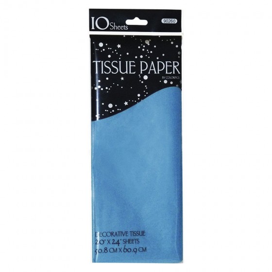 10 CT. Turquoise Tissue Paper
