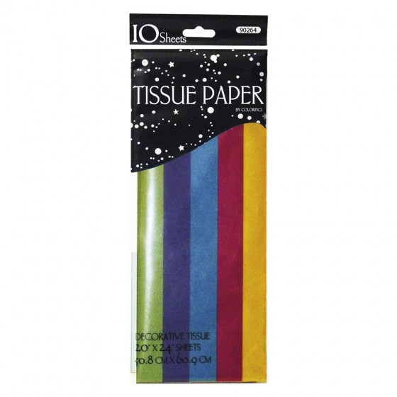 10 CT. Bright Step Fold Tissue Paper